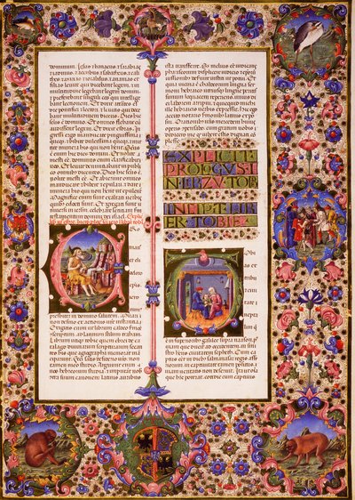 Het Boek Tobias, uit Volume I van de Bijbel van Borso d