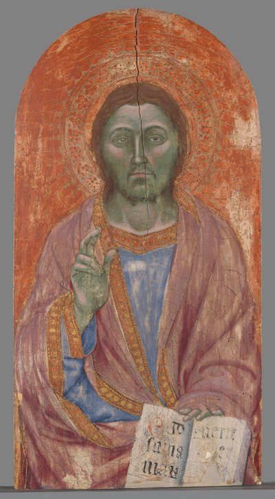Zegenende Verlosser door Taddeo di Bartolo