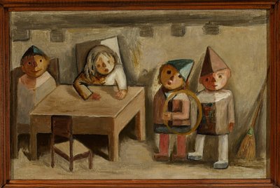 Kinderkamer door Tadeusz Makowski
