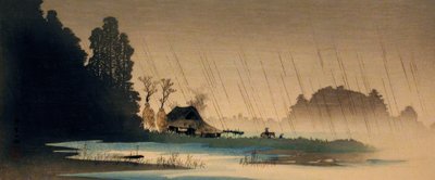 Regen in Igusa door Takahashi Hiroaki