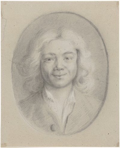 Lachende jongeman door Tako Hajo Jelgersma (attributed to)