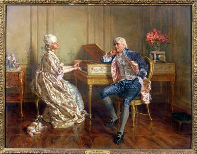 Het Recital door Talbot Hughes