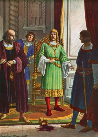 Frederik II vermoedde dat het medicijn vergiftigd was door Tancredi Scarpelli