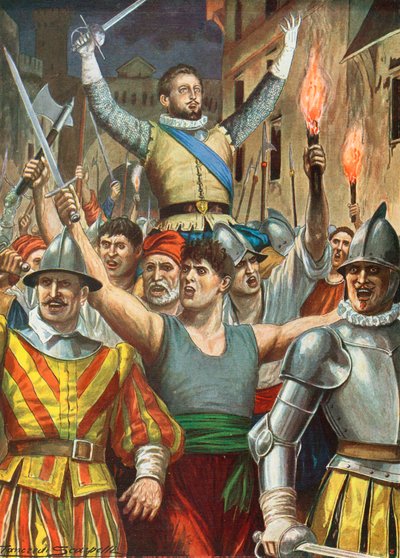 Giovanni Luigi Fieschi door Tancredi Scarpelli