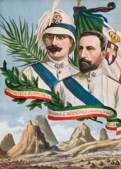 Helden van Adua, 1895 door Tancredi Scarpelli
