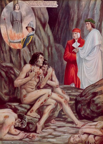 Illustratie voor Dante