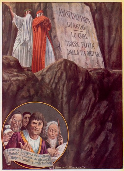 Illustratie voor Dante