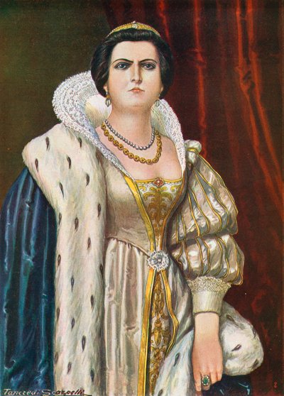 Lucrezia Borgia door Tancredi Scarpelli