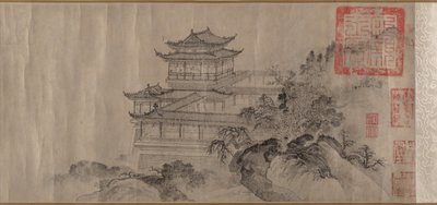 Het Paviljoen van Prins Teng door Tang Di