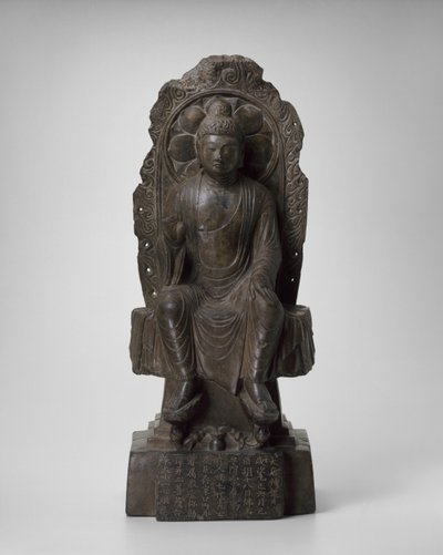 Maitreya Boeddha, 705 door Tang Dynasty Chinese School