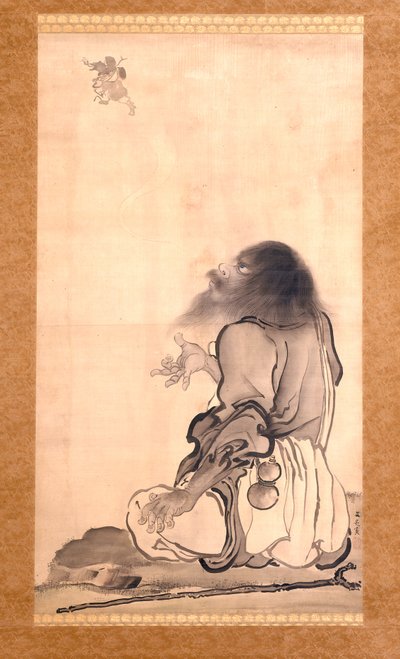 Li Tieguai door Tani Buncho