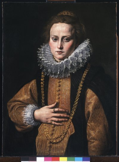 Portret van een dame door Tanzio da Varallo