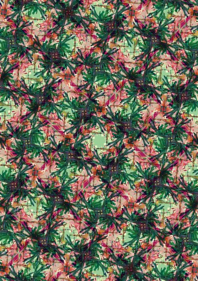 Tropische Palm door Tara Whitehead