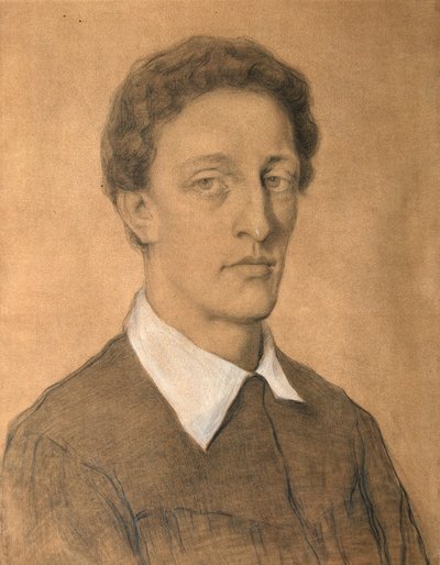 Portret van de dichter Alexander Blok, 1880-1921, 1906 door Tatyana Nikolaevna Gippius