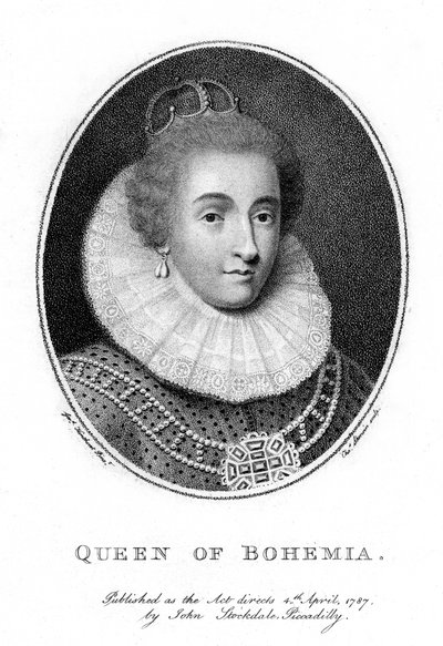 Elizabeth, keurvorstin van de Palts en koningin van Bohemen, 1787 door Taylor