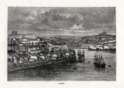 Oporto, Portugal, 19e eeuw door Taylor