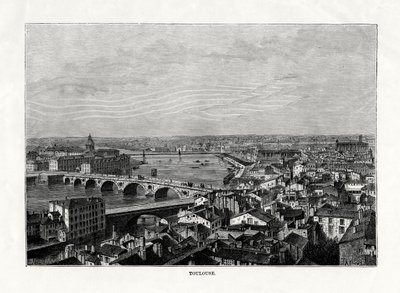 Toulouse, Frankrijk, 1879 door Taylor
