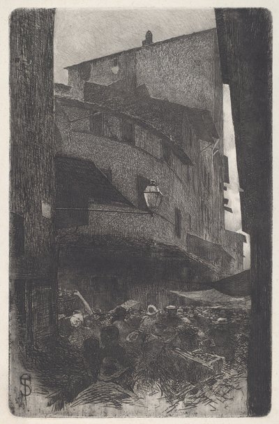 Santa Maria della Tromba door Telemaco Signorini