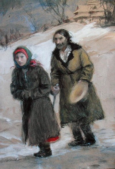 De terugkeer door Teodor Axentowicz