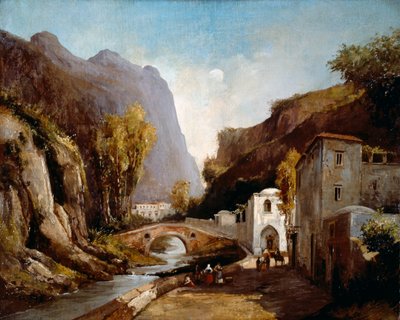 Molenvallei in Amalfi door Teodoro Duclere