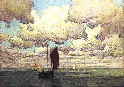 Wolken en boten door Terrick Williams