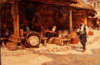 Metaalbewerkers, Sarajevo door Terrick Williams