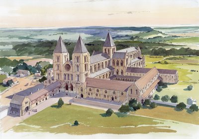 Gisborough Priory, Redcar en Cleveland, ca. begin 15e eeuw, ca. 1995-2005 door Terry Ball