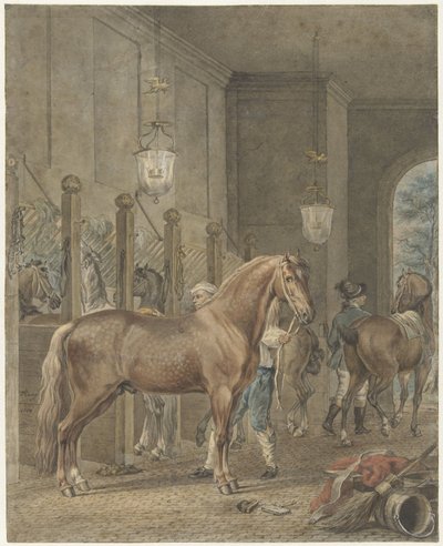 Stalinterieur door Tethart Philip Christian Haag