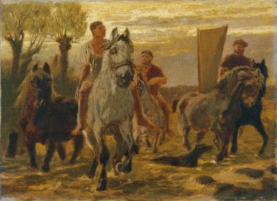 Paardenbad door Teutwart Schmitson