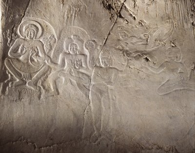 Boeddhistische scènes, Davaravati-periode door Thai School