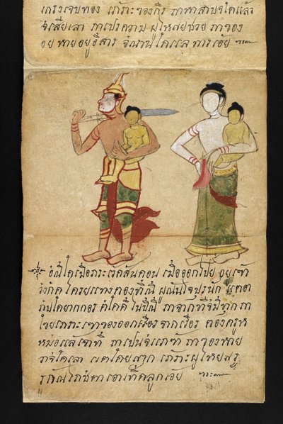 Satra Over waarzeggerij en advies voor een gelukkig en gezond leven (vouwboek) door Thai School