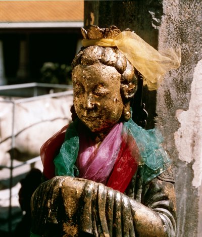 Beeld van Boeddha door Thai School