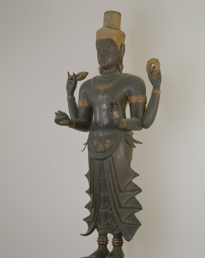 Beeld van Vishnu door Thai School
