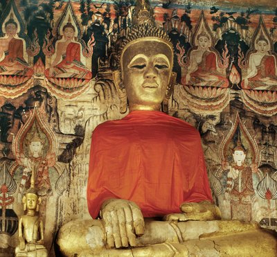 Thai Lu Boeddhabeeld door Thai School