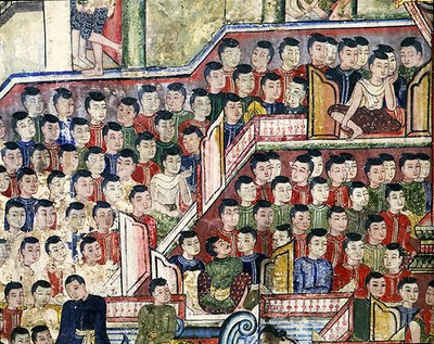 Wiharn Laikarn, episode uit Jataka Sang Thong door Thai School