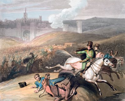 Slag bij Vitoria, Spanje, 21 juni 1813, 1819 door Thales Fielding