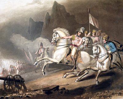 Slag om de Pyreneeën, Spanje, 28 juli 1813 door Thales Fielding
