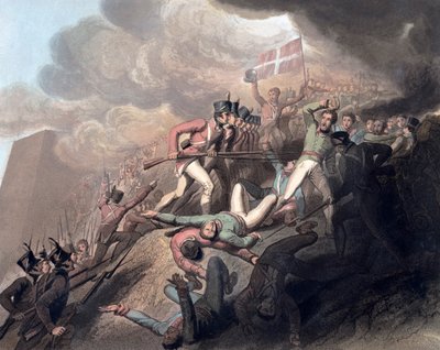 Inname van San Sebastian, Spanje, 31 augustus 1813 door Thales Fielding