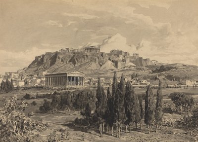 Tempel van Hephaestus door Themistocles von Eckenbrecher