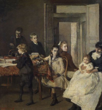 De kinderen van François Van Rysselberghe door Théo van Rysselberghe
