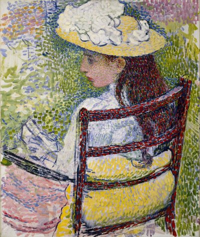 Jeanne Pissarro door Théo van Rysselberghe