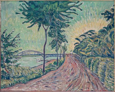 Havelbrug bij Baumgartenbrück door Theo von Brockhusen