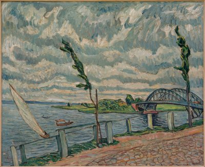 Wind aan de Havel door Theo von Brockhusen