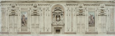 Schets voor de trouwzaal van het stadhuis van Courbevoie: L