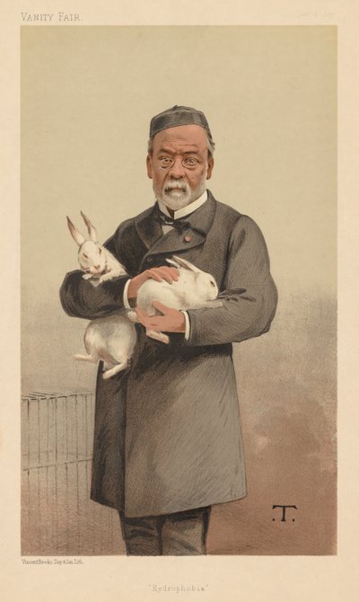 Vanity Fair: Hydrofobie, 1887 door Theobald Chartran
