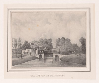 Maliebrug te Utrecht door Theodoor Soeterik (possibly)