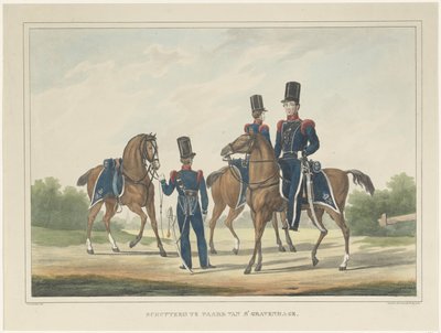 Schutterij te paard van 