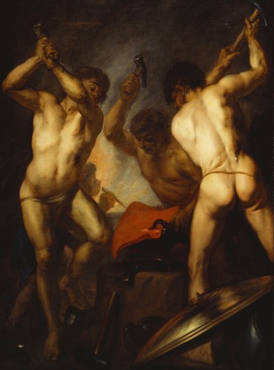 De Smidse van Vulcanus door Theodoor van Thulden