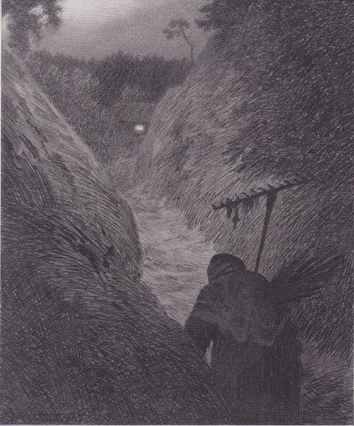 De pest komt door Theodor Kittelsen