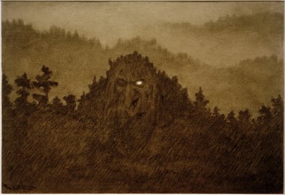 Bos Trol door Theodor Kittelsen